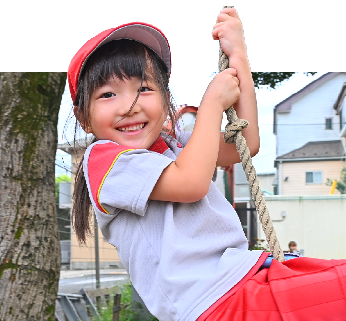 自然の中でのびのび成長