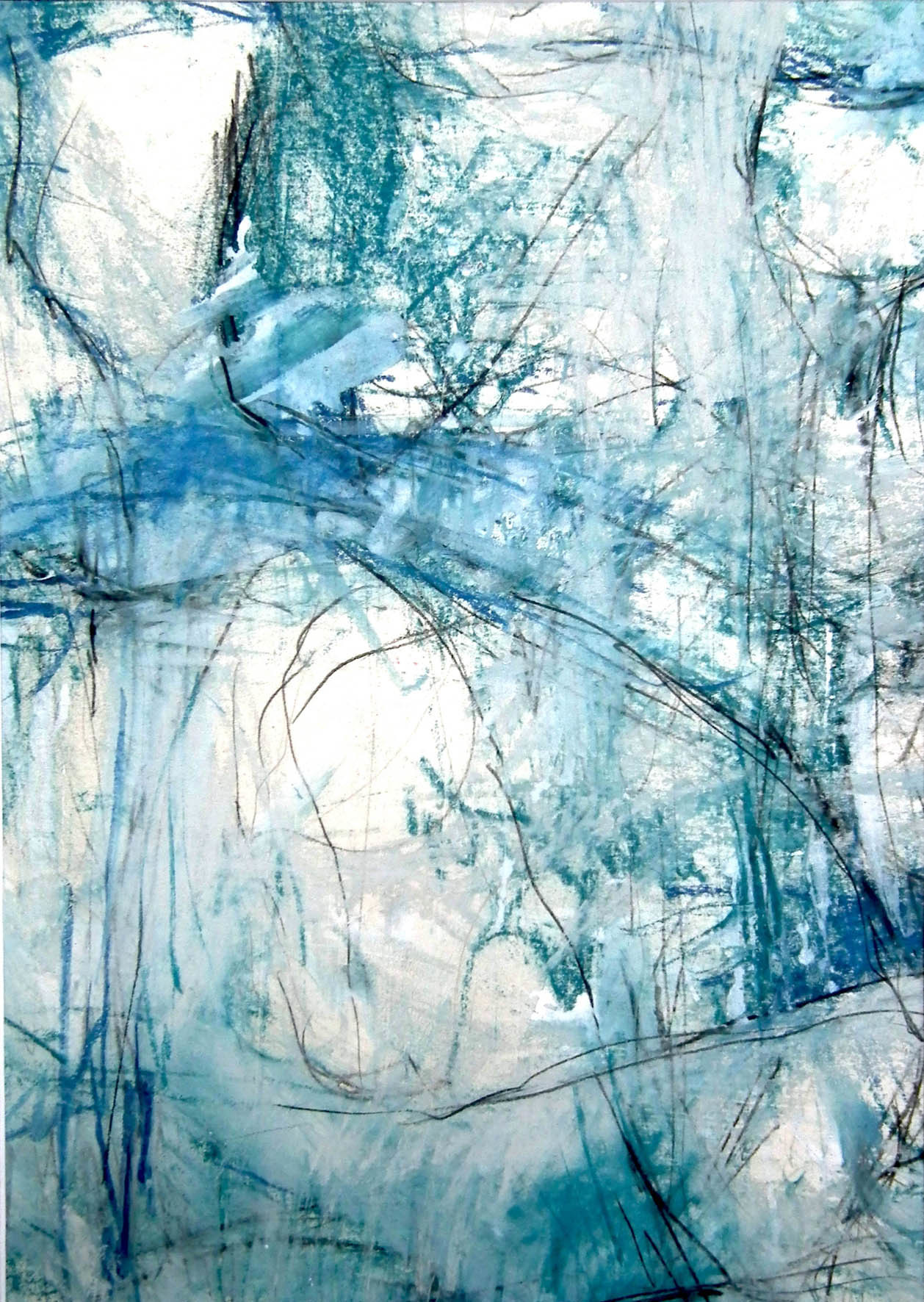 山岡清紫 作 □ 絵画 アート 油彩 抽象画